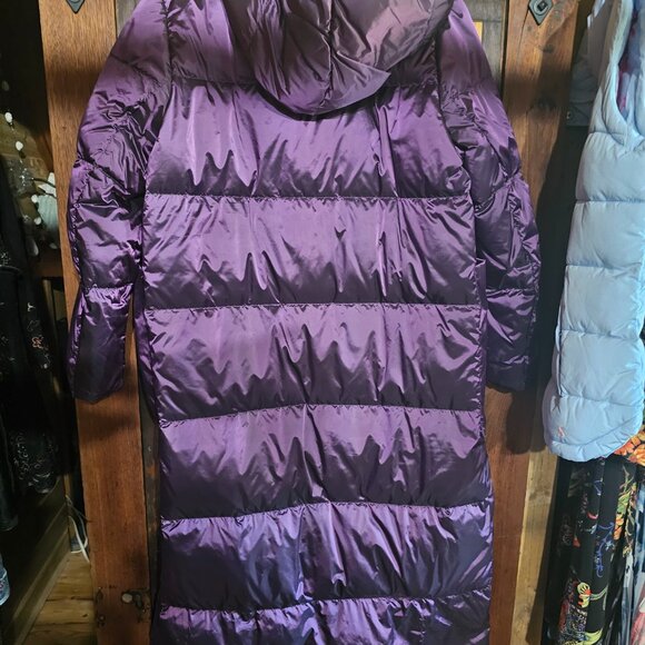 purple Nap down coat L - Picture 2 of 4